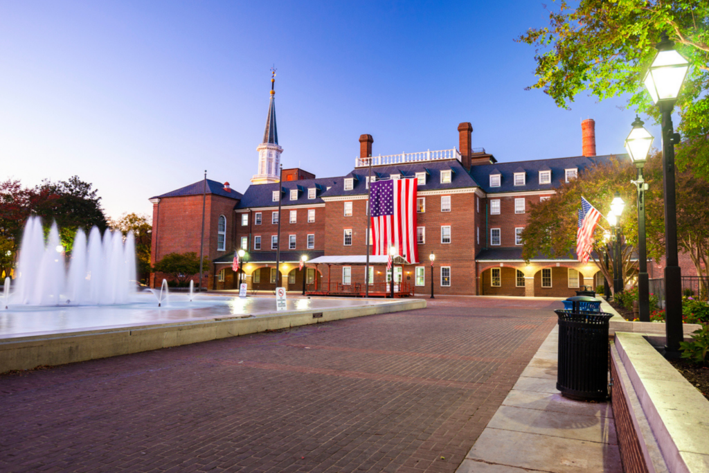 Fairfax VA government building